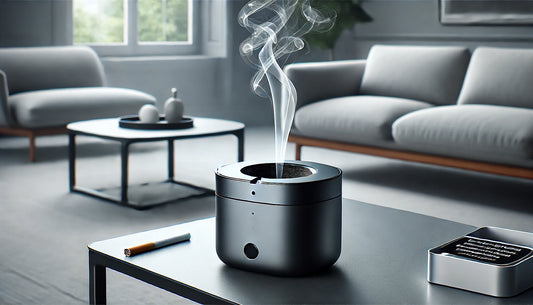 With the Ashtray Air Purifier, Breathe Easy