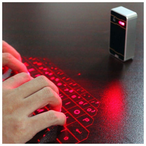 Bluetooth Wireless Laser Keyboard: