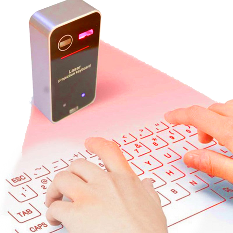 Bluetooth Wireless Laser Keyboard